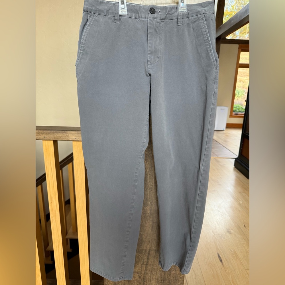 Bonobos Men's Charcoal Khakis Athletic fit, 30x30